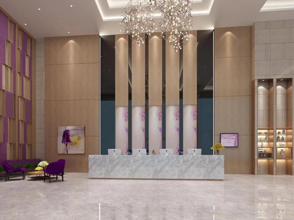 Echarm International Hotel Guangzhou Baiyun International Airport Huadu Plaza Branch - Free Deliver Service To Guangzhou Baiyun International Airport & Free Deliver Service To Canton Fair Complex During Canton Fair Period Buitenkant foto
